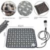 Adjustable Timing Pet Heating Pad; Electric Blanket; Cat And Dog Mat; Waterproof Electric Pad; Nip-Proof Metal Pipe; Replaceable Quilt Cover