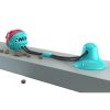 Multifunction Pet Molar Bite Toy With Suction Cup Interactive Dog Rope Toys Self-Playing Rubber Ball Cleaning Teeth Treat Dispensing Ball