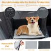 Dog Car Seat Cover For Small And Medium Dogs With Mesh Window