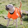 Dog Coats Small, Waterproof ,Warm Outfit Clothes Dog Jackets Small,Adjustable Drawstring Warm And Cozy Dog Sport Vest-(Orange, Size Xl))