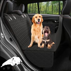 Cargo Liner For Dogs; Water Resistant Pet Cargo Cover Dog Seat Cover Mat For Car Sedans Vans With Bumper Flap Protector; Non-Slip (Variation Value 1: Blue)