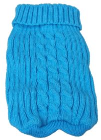 Heavy Cotton Rib-Collared Pet Sweater (Variation Value 1: X-Small)