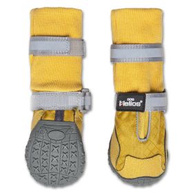 Dog Helios 'Traverse' Premium Grip High-Ankle Outdoor Dog Boots (Variation Value 2: Medium, Variation Value 1: Yellow)