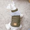 Touchdog 'Furrost-Bite' Fur And Fleece Fashion Dog Jacket