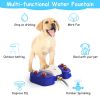 Dog Water Fountain Multifunctional Automatic Pet Water Dispenser Outdoor Step-On Activated Sprinkler For Drinking Shower Fun