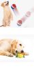 Pet Chew Toy Interactive Treat Toy Squeaky Bounce Toy With Rope For Aggressive Dog Chewers