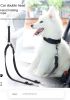 Dog Double Leashes - No Tangle Dog Leash Coupler; Comfortable Shock Absorbing Reflective Bungee Lead For Nighttime Safety