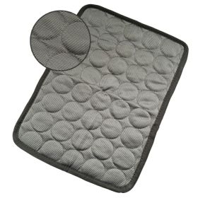 Dog Cooling Mat Summer Pets Cold Bed Extra Large For Small Big Dogs Pet Accessories Cat Durable Blanket Sofa Cat Ice Pad Blanket Pet Products (Option: Dark Gray-2XL150*100cm)